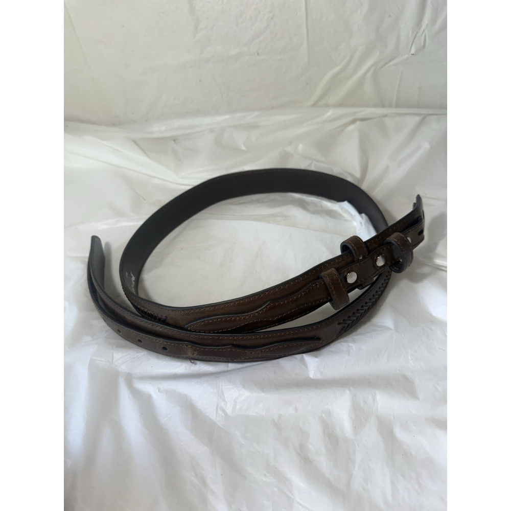 NOCONA Brown Leather Ranger Western Belt N2476602 Size 44